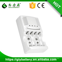 GLE-819 AA AAA cargador de batería 9v para Ni-mh / Ni-cd hecho en China